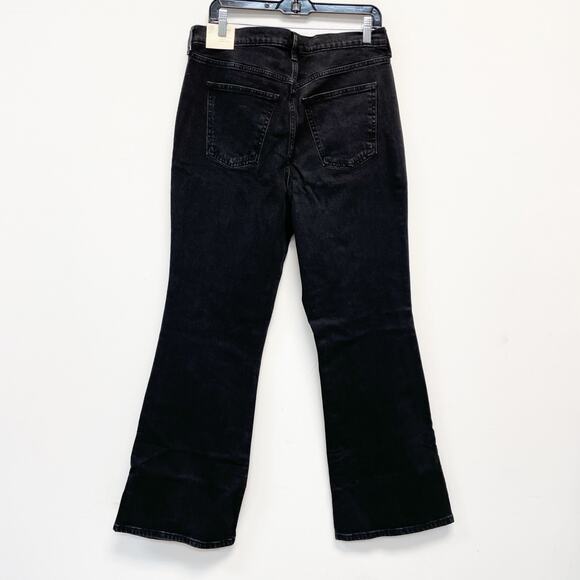 Universal Thread Women's High-Rise Flare Jeans Black Wash Size 14 - Picture 3 of 7